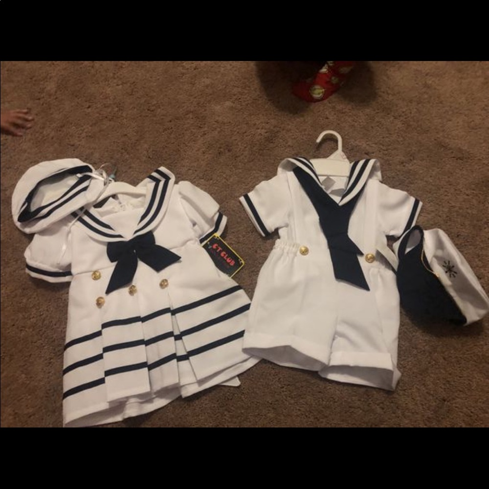Matching Boy & Girl Sailor outfits/costumes